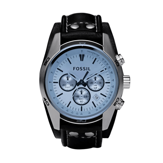 Relogio Fossil Masculino Coachman Preto